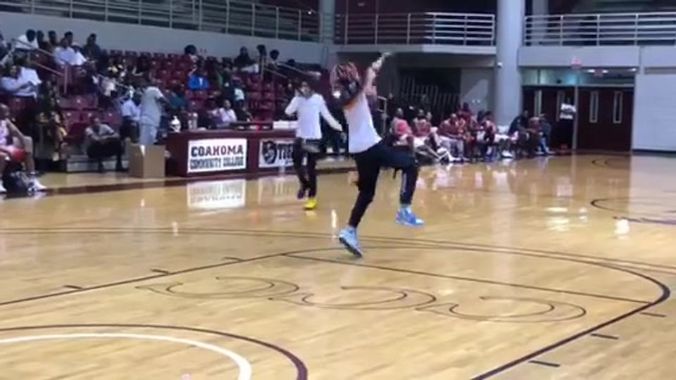 Ayo & Teo Performs "Rolex" During Clarksdale Celebrity Basketball Game